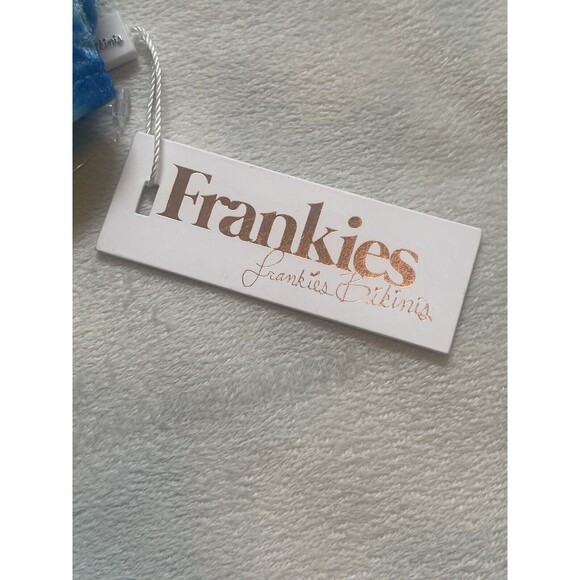 Frankie’s Bikinis Jared Bottom In Aqua Tie Dye Sz XS New - Picture 5 of 8